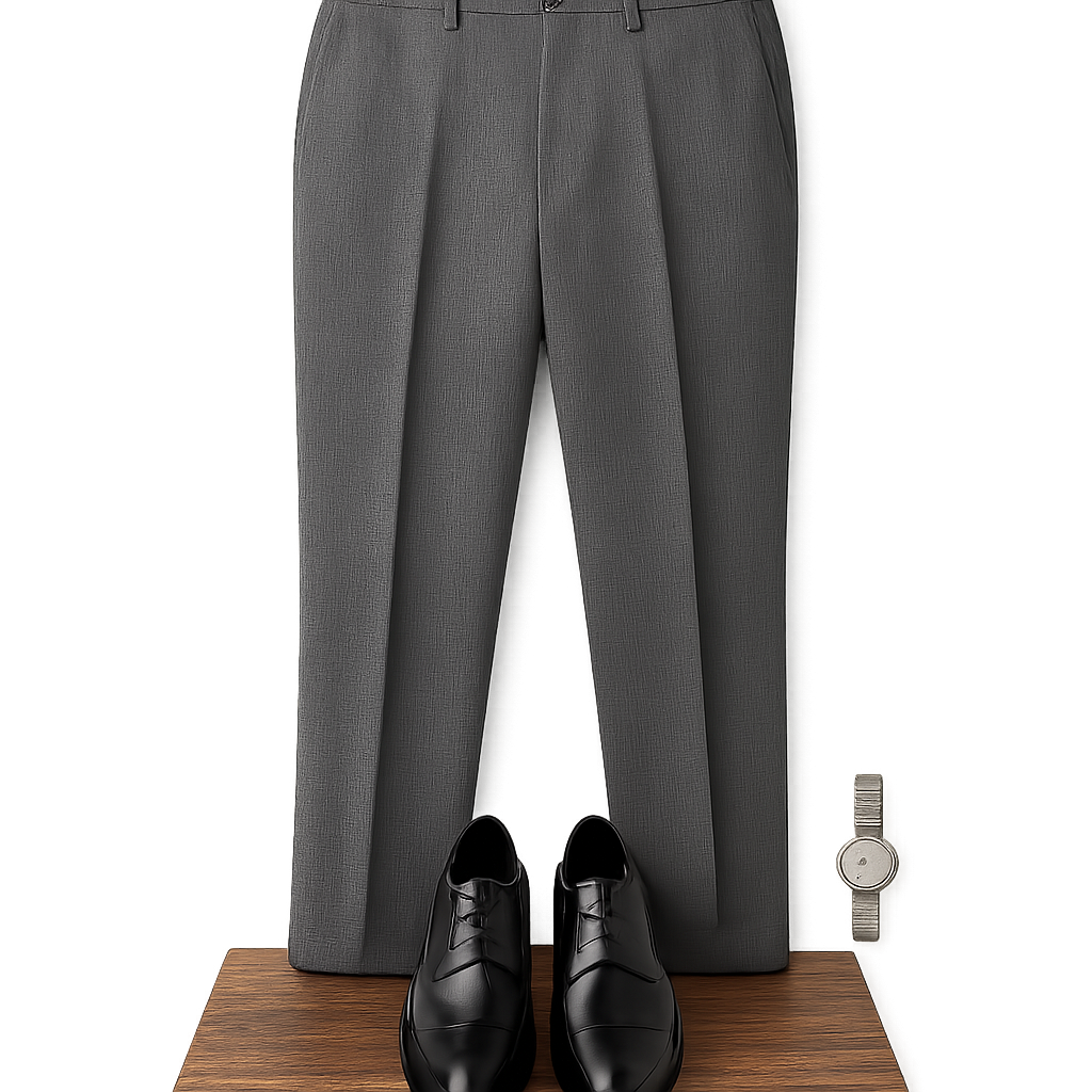 Graue Wollhose - Kesbury Hosen