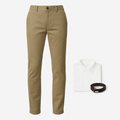 Khakifarbene Chinos - Kesbury Hosen
